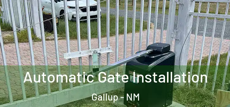  Automatic Gate Installation Gallup - NM