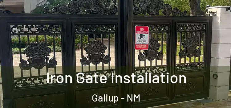  Iron Gate Installation Gallup - NM
